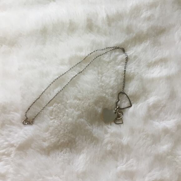 Sterling Silver Multi-Hearts Necklace - Picture 6 of 6